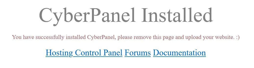 CyberPanel