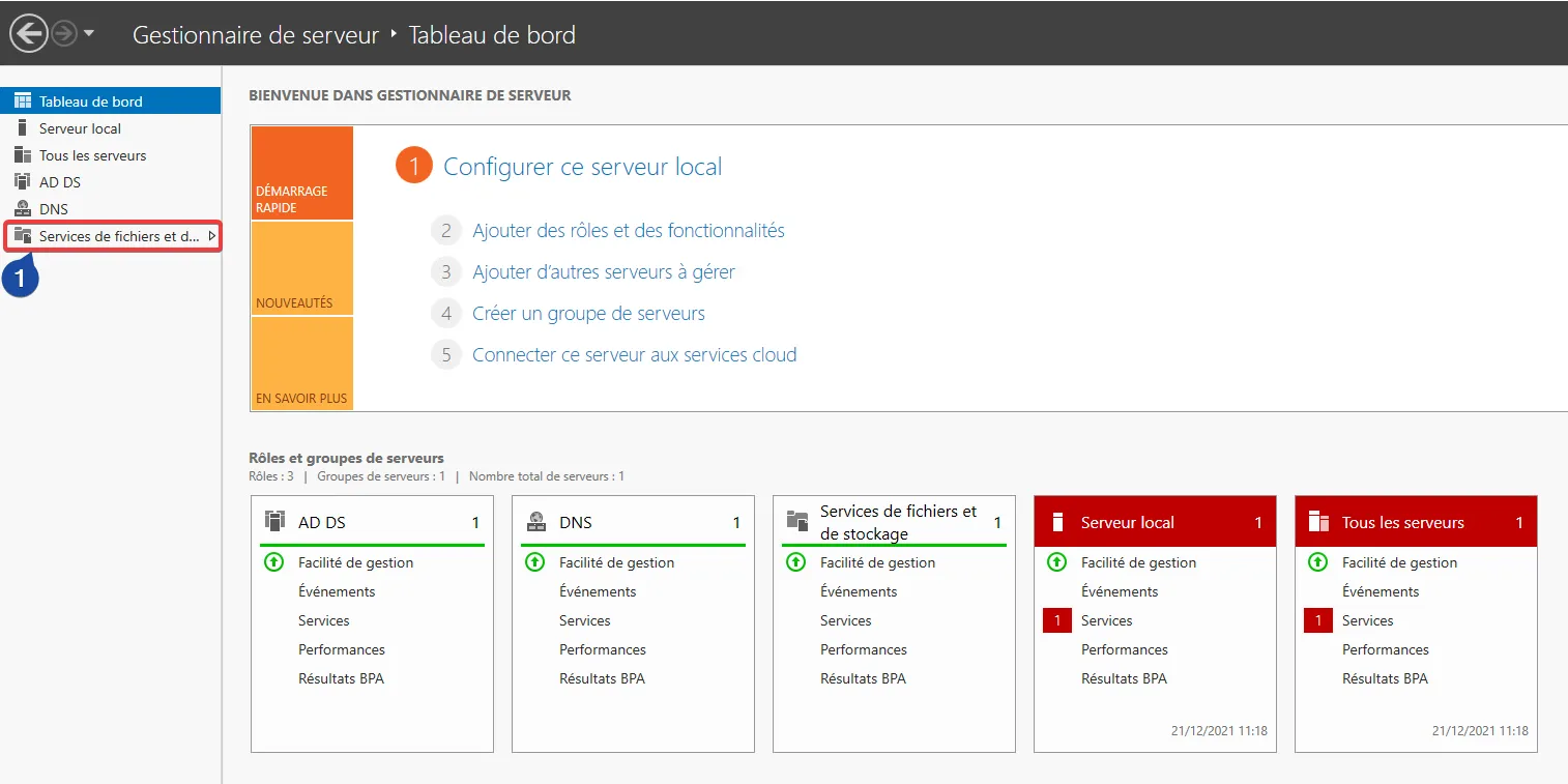Activer l'énumération basée sur l'accès